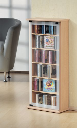 VCM Classic CD/DVD/Video-Turm buche Preisvergleich