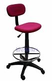 Burgundy Drafting Chair Office Or Classroom Chair