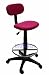 Burgundy Drafting Chair Office Or Classroom Chair