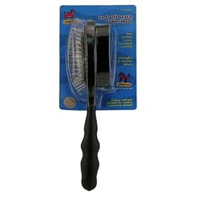 Crazy Cat / Dog Pin & Soft Bristle Combo Brush