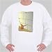 Sweatshirt with Judaism, man, religion, Israel, "Middle East", worship, Jerusalem, kneeling, prayer, "Wailing Wall" Small White