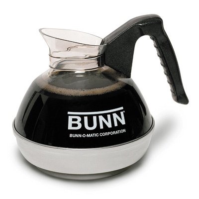 BUNN 06100.0101 EASY POUR Black Finish 1/CS Coffee Decanters