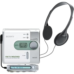 Sony MZ-NF520D Net MD Walkman (White) by Sony