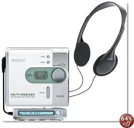 Sony MZ-NF520D Net MD Walkman (White)