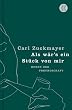 Als w�r's ein St�ck von mir: Horen der Freundschaft