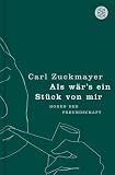 Als w�r's ein St�ck von mir: Horen der Freundschaft
