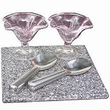 Nostalgia Electrics Frozen Ice Cream Mixing Stone Kit- FSI-560