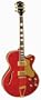 Arbor AJ145CR Hollow Body Country Single Cutaway Electric Guitar - Cherry Red
