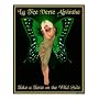 La Fee Verte Absinthe, Absinthe Poster Print by Liza Phoenix, 8x10