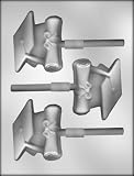 CAP & DIPLOMA SUCKER CHOCOLATE MOLD