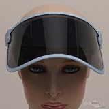 UV Cut Clip On Adjustable Visor-Lt Blue