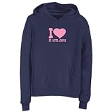 Sweatshirt Woman Navy Blue  I Love St. Kitts & Nevis  Country
