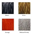 Rooster Saddle Patches (Capes) Color: Black