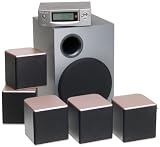 Midiland S4-8200 Digital 5.1 Computer Speakers (6-Speaker, Black & Silver)