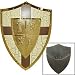 Antique Finshed El Cid Shield