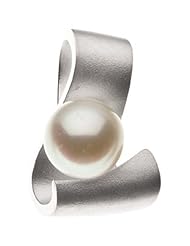 Platinum White Akoya Cultured Pearl Pendant -- LIFETIME WARRANTY