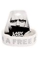 Lady Gaga Free Bitch Rubber Bracelet