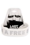 Lady Gaga Free Bitch Rubber Bracelet