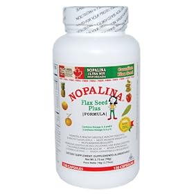 Nopalina - Flax Seed Plus Formula - 120 Capsules