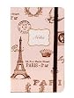 Pink Travel Notebook - Paris