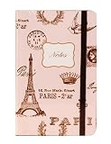 Pink Travel Notebook - Paris