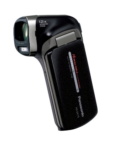 Panasonic デジタルムービーカメラ HX-DC15 オニキスブラック 内蔵メモリー16GB HX-DC15-K