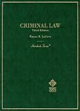 Criminal Law (Hornbook Series) (Hornbook Series)