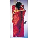 COCOON(コクーン) SCT72 トラベルシーツ シルク/コットン Mレッド 12550008204000の画像