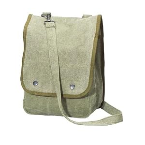 Map Case Shoulder Bag – Black or Olive Drab By Rothco
