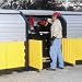 DRM9657 - 20 Drum Hard Top Storage Unit - 75 Gal Sump Per Compart