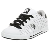 Osiris Little Kid/Big Kid Serve Sneaker,White/Black/Baseball,5 M US Big Kid