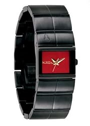 Nixon Cougar All Black / Red Ladies Watch A190760