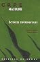CRPE L'�preuve majeure de sciences exp�rimentales