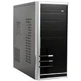 Review fast-tek  / Silver & Black ATX, MATX Computer Case 500watt PSU