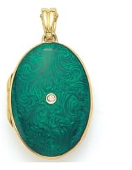 Victor Mayer 18K Gold Diamond Locket 18K Yellow Gold