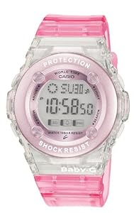 Casio BG-1302-4ER Baby-G Ladies Resin Strap Digital Watch Casio BG-1302-4ER Baby-G Ladies Resin Strap Digital Watch