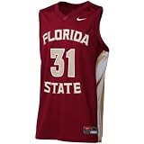 Nike Florida State Seminoles (FSU) #31 Replica Basketball Jersey-Garnet