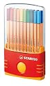 Stabilo 8820-03 - Fineliner Point 88 Colorparade 20er im Etui
