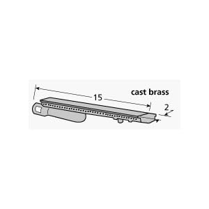 Cast Metal Pipe Cast Brass Burner for Coleman Grills