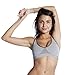 Zensah Racey Running Sports Bra - Women Workout, Gym Low Impact Support Racerback Top