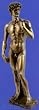 DAVID by Michelangelo Real Bronze Powder Cast Statue Sculpture