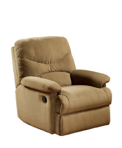 Acme Sand Microfiber Recliner