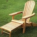 "Newby" Garden / Patio Arm Chair / Lounger with Leg Rest