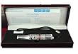 LASER Pointer ASTRONOMY POWERFUL GREEN 5mW 5 mW 532 nm - Silver / Chrome with Case & Batteries