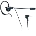 2.5mm Hands-Free Cell Phone Headset with Boom Mic for Pantech Hero / Ocean / PN-3200 / PN-8300 / Snapper - Includes TWO Bonus Personal Charm Straps! Image