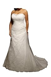 Satin Lace Wedding Party Dress 