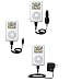 Deluxe Kit for the Apple iPod Photo (30GB) includes a USB cable with Car and Wall Charger - Gomadic Brand w/ TipExchange Technology
