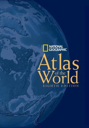 City Travel Guides Discounted  Books : "National Geographic" Atlas of the World (National Geographic Atlas of the World)