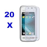 Neewer 20 PACKS Transparent Screen Protector Film for Nokia Nuron 5230