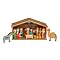 Toy Workshop Traditional Wooden Nativity Scene for Children